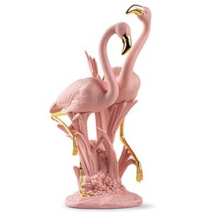 Lladro Flamingo porcelain figurine